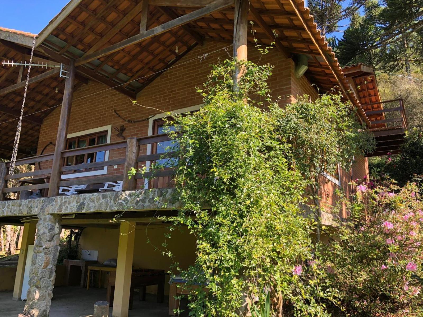 Villa Sitio Rosa De Minas à Gonçalves Extérieur photo